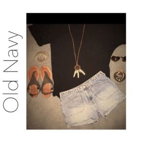 Old Navy blue jean shorts size 6